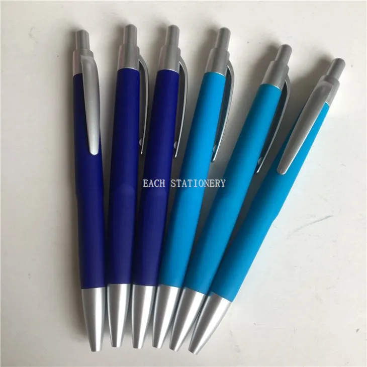 Ódýrur gúmmíúðað prentpenni með lógói